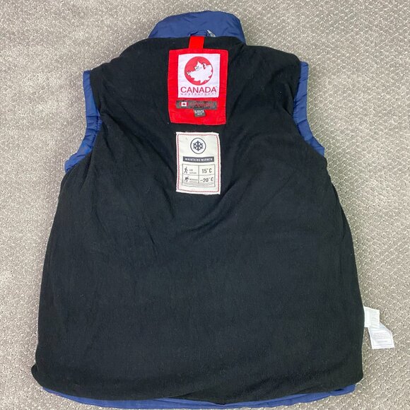 Canada Weargear Vest Boy's Youth XL 18/20 Blue Puffer - Picture 5 of 13